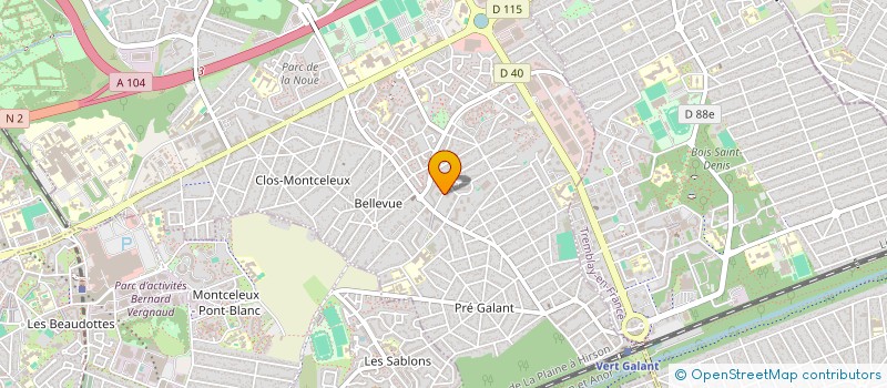 localisation de l'entreprise MONSIEUR HAMZA BENGHOMARI à VILLEPINTE