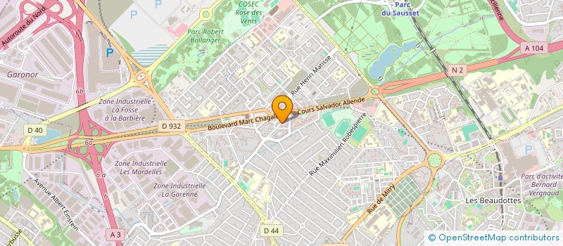 localisation de l'entreprise MONSIEUR HAMZA BENMOHAMED à AULNAY-SOUS-BOIS