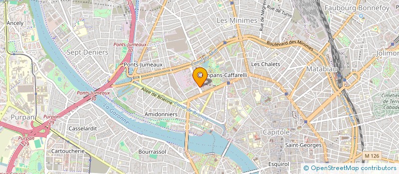 localisation de l'entreprise MONSIEUR HAMZA BENYAICHE  TOULOUSE