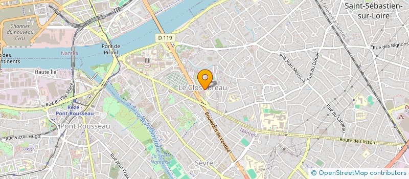 localisation de l'entreprise MONSIEUR HAMZA BEZZERAL KEBIR à NANTES