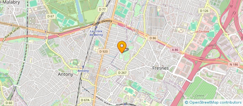 localisation de l'entreprise MONSIEUR HAMZA BLAMRI  FRESNES