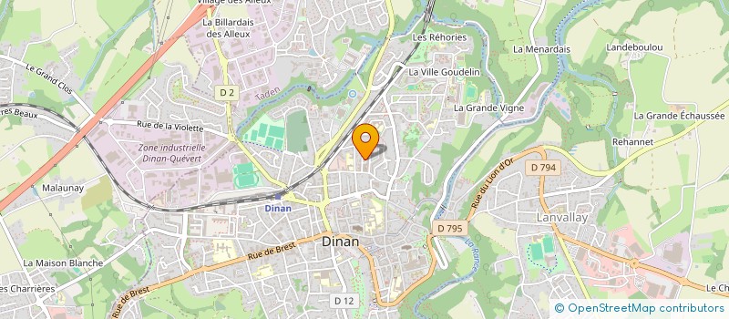 localisation de l'entreprise MONSIEUR HAMZA BOUALAYEN  DINAN