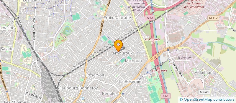 localisation de l'entreprise MONSIEUR HAMZA BOUGHAZI à TOULOUSE