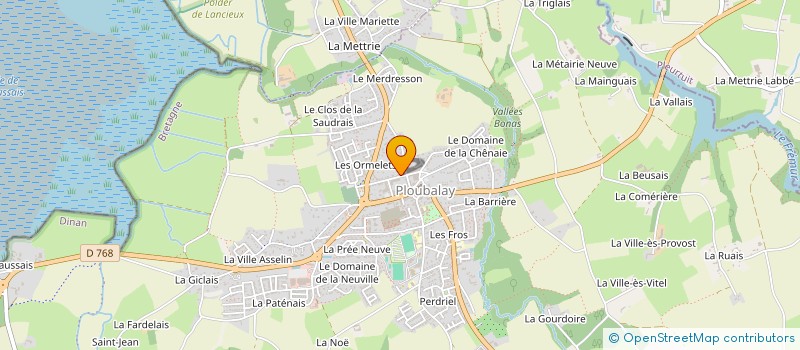 localisation de l'entreprise MONSIEUR HAMZA BOUGUIRBA  BEAUSSAIS-SUR-MER