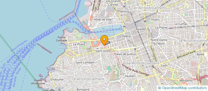 localisation de l'entreprise MONSIEUR HAMZA BOUHMILA à MARSEILLE