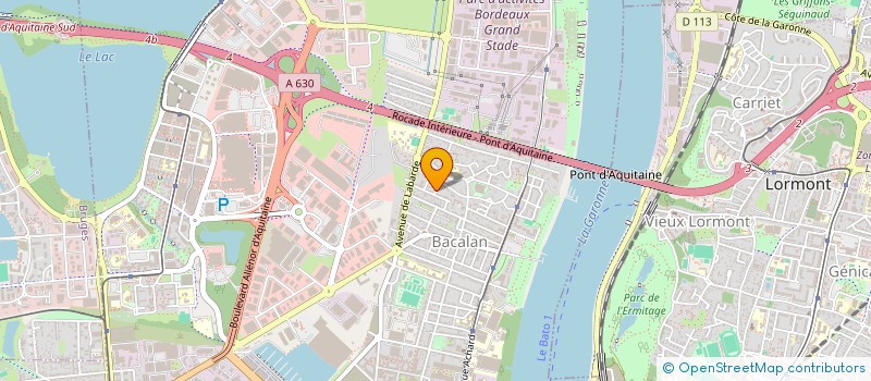 localisation de l'entreprise MONSIEUR HAMZA BOUIZEM  BORDEAUX