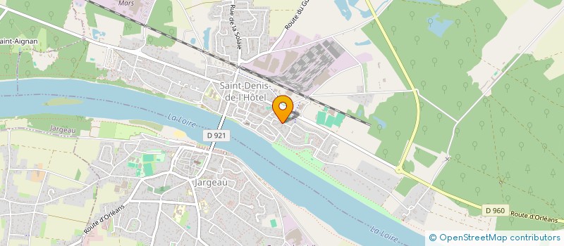 localisation de l'entreprise MONSIEUR HAMZA BOULAAYOUN EL YOUSSEFI  SAINT-DENIS-DE-L'HOTEL