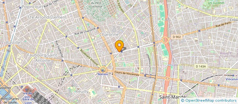 localisation de l'entreprise MONSIEUR HAMZA BOULARABI  PARIS