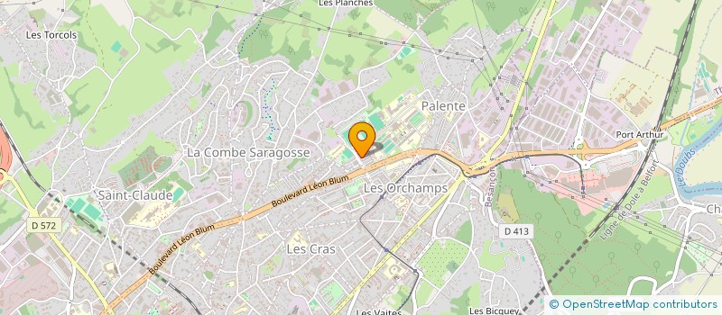 localisation de l'entreprise MONSIEUR HAMZA BOULILA à BESANCON