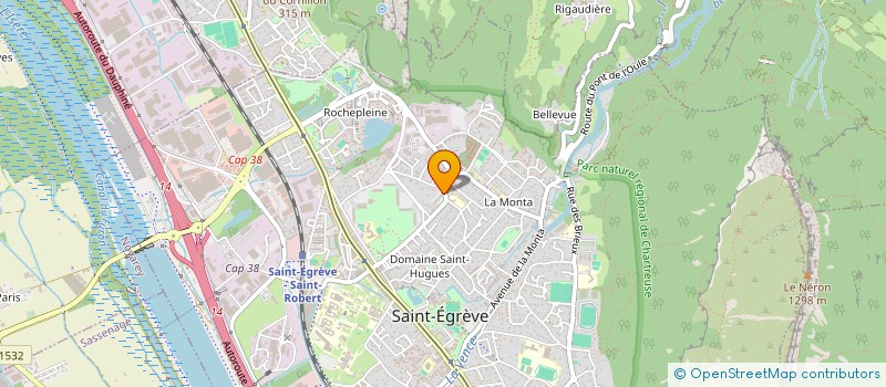 localisation de l'entreprise MONSIEUR HAMZA BOULTIF  SAINT-EGREVE