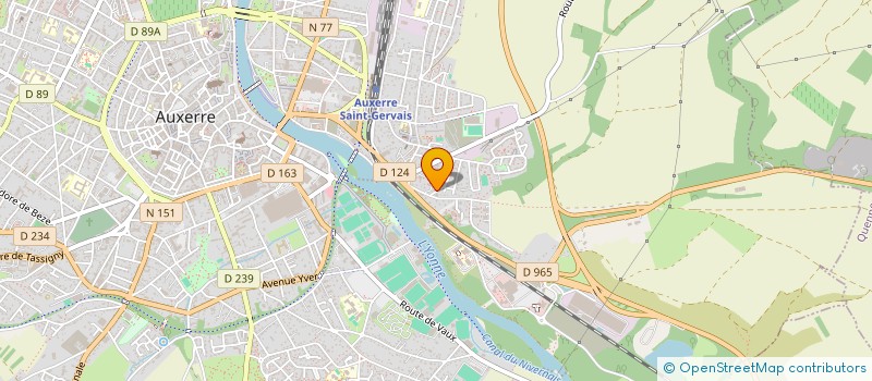 localisation de l'entreprise MONSIEUR HAMZA BOUMEDIENNE à AUXERRE