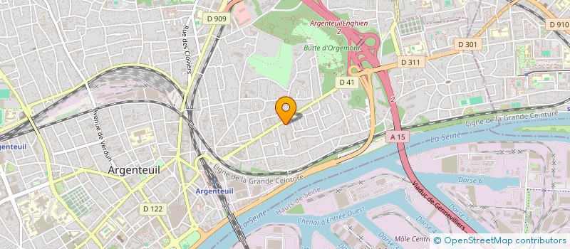 localisation de l'entreprise MONSIEUR HAMZA BOUSTTA  ARGENTEUIL