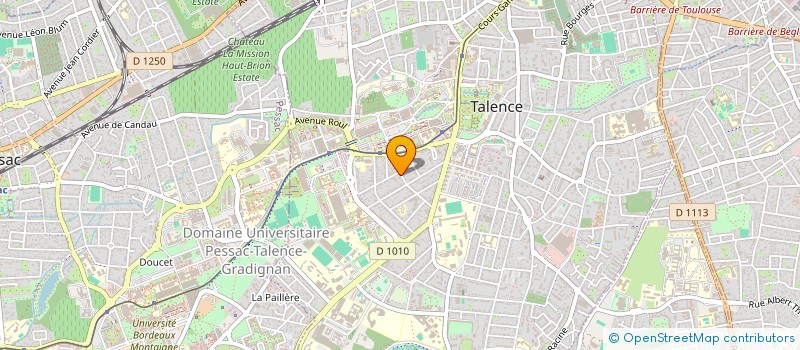 localisation de l'entreprise MONSIEUR HAMZA BOUTELDJA  TALENCE