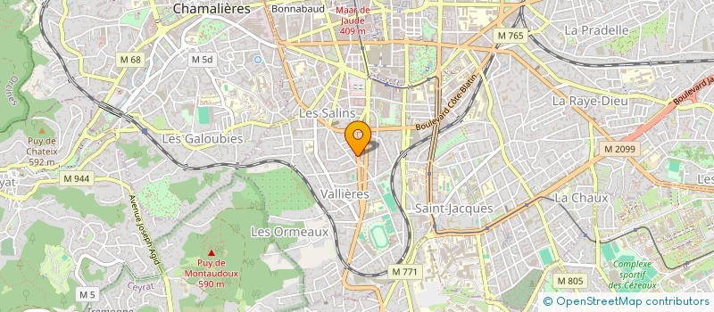 localisation de l'entreprise MONSIEUR HAMZA BOUZID  CLERMONT-FERRAND