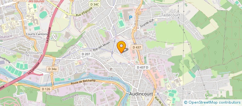localisation de l'entreprise MONSIEUR HAMZA CEBRE à AUDINCOURT