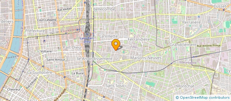 localisation de l'entreprise MONSIEUR HAMZA CHAABANI  LYON