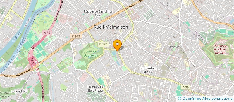 localisation de l'entreprise MONSIEUR HAMZA CHABANE à RUEIL-MALMAISON
