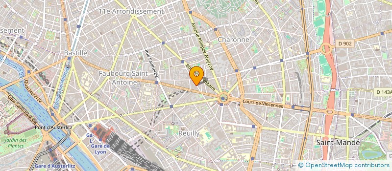 localisation de l'entreprise MONSIEUR HAMZA CHAIRI  PARIS