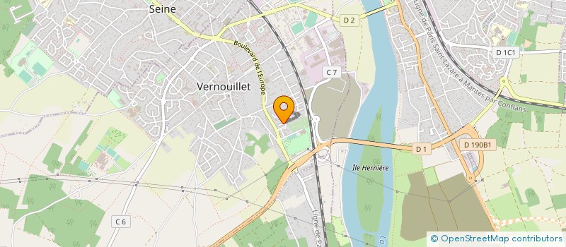 localisation de l'entreprise MONSIEUR HAMZA CHEHAB à VERNOUILLET
