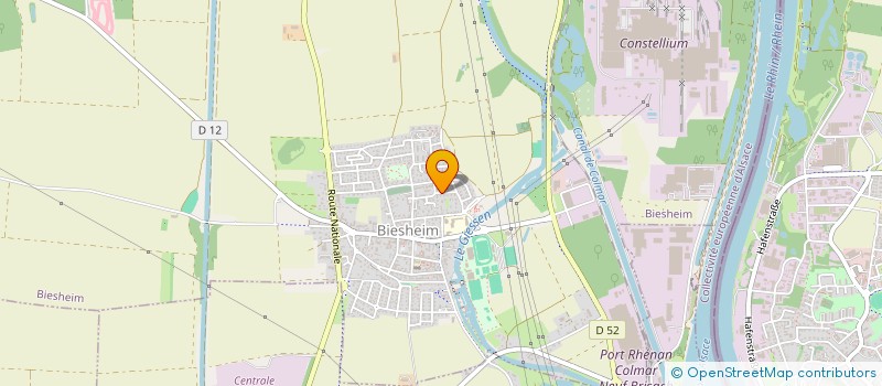 localisation de l'entreprise MONSIEUR HAMZA CHENIKEL  NEUF-BRISACH