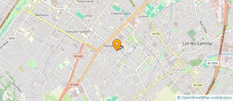 localisation de l'entreprise MONSIEUR HAMZA CHENNOUF  HEM