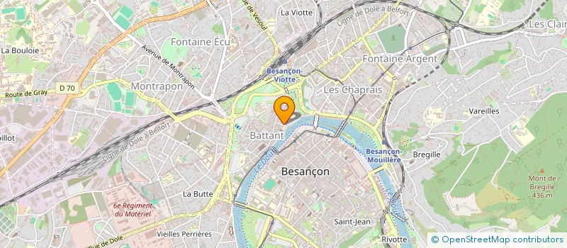 localisation de l'entreprise MONSIEUR HAMZA CHERIF SLIMANE à BESANCON