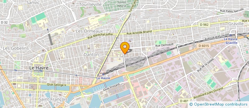 localisation de l'entreprise MONSIEUR HAMZA CHETO  LE HAVRE