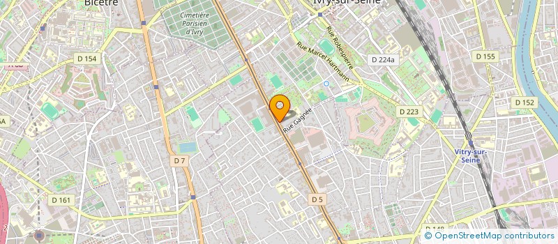 localisation de l'entreprise MONSIEUR HAMZA CHIKH  IVRY-SUR-SEINE