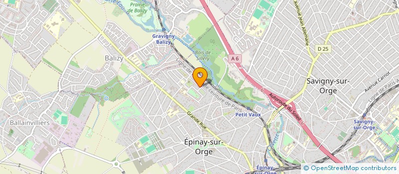 localisation de l'entreprise MONSIEUR HAMZA CHOUIKHI  EPINAY-SUR-ORGE