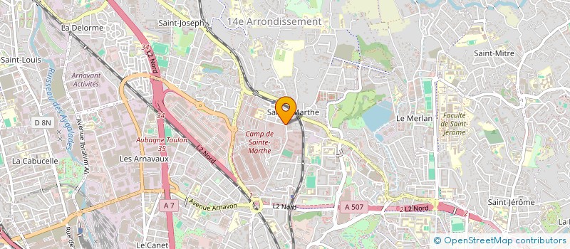 localisation de l'entreprise MONSIEUR HAMZA CLARET à MARSEILLE