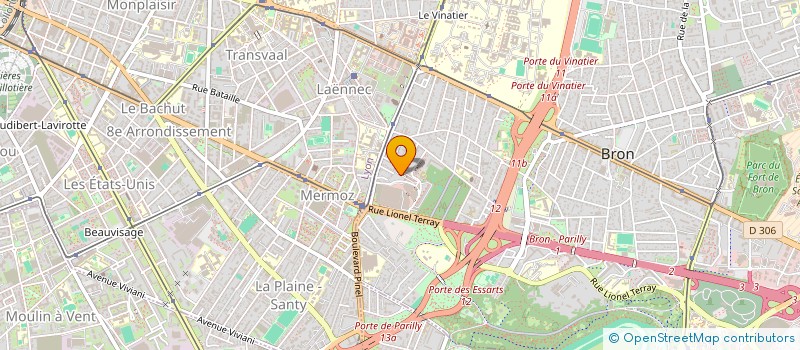 localisation de l'entreprise MONSIEUR HAMZA DABBAR  BRON