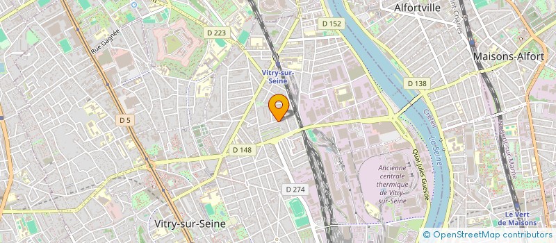 localisation de l'entreprise MONSIEUR HAMZA DAHMOUNI à VITRY-SUR-SEINE