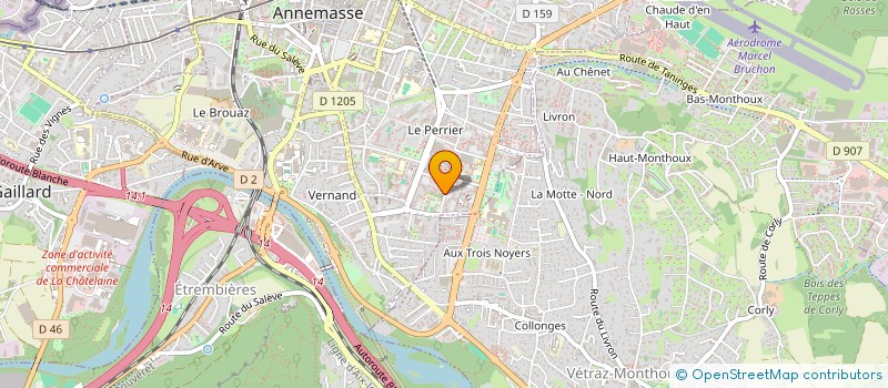 localisation de l'entreprise MONSIEUR HAMZA DEMIREL  ANNEMASSE