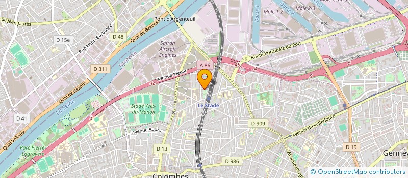 localisation de l'entreprise MONSIEUR HAMZA DIOUANE  COLOMBES