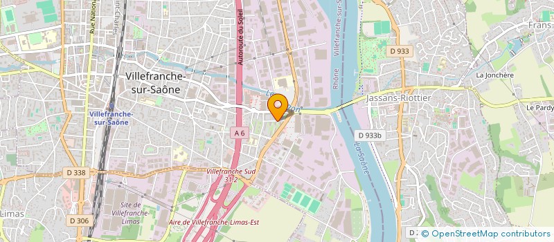 localisation de l'entreprise MONSIEUR HAMZA DJENANE à VILLEFRANCHE-SUR-SAONE