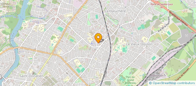 localisation de l'entreprise MONSIEUR HAMZA DJILALI BOUZINA à NANTES