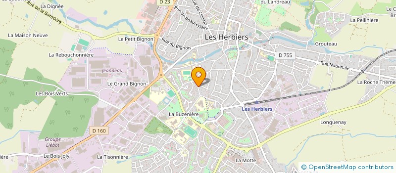 localisation de l'entreprise MONSIEUR HAMZA DOGHMANE à HERBIERS (LES)