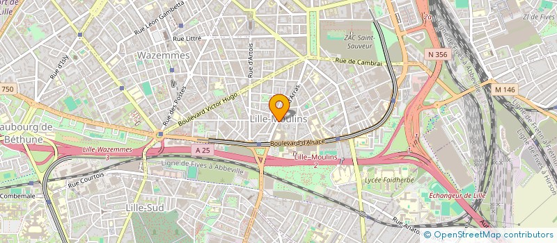 localisation de l'entreprise MONSIEUR HAMZA DOUADI  LILLE