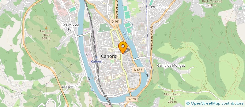 localisation de l'entreprise MONSIEUR HAMZA DOUHABI  CAHORS