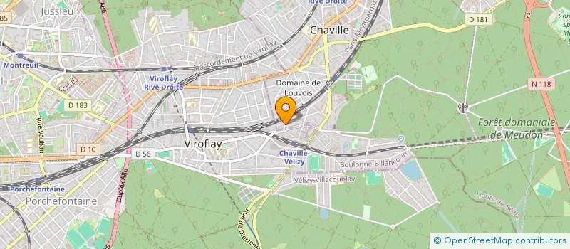 localisation de l'entreprise MONSIEUR HAMZA DOUMIRI  CHAVILLE