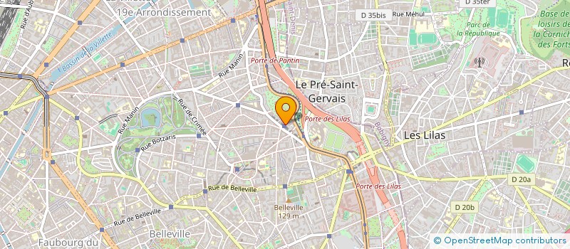 localisation de l'entreprise MONSIEUR HAMZA ECHERGUI  PARIS