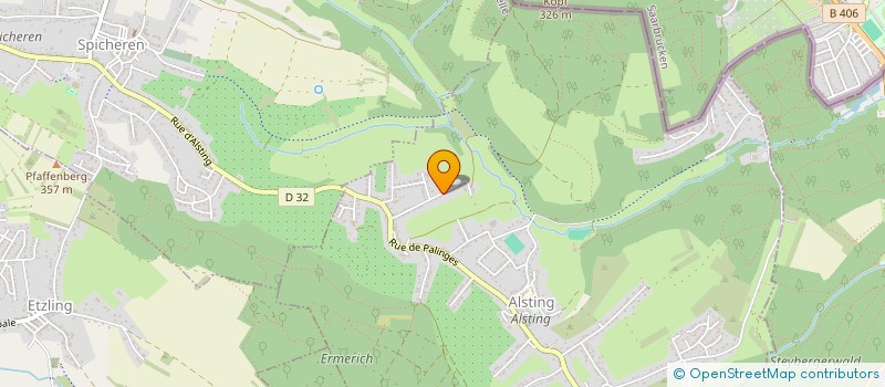 localisation de l'entreprise MONSIEUR HAMZA EDDRAI  STIRING-WENDEL