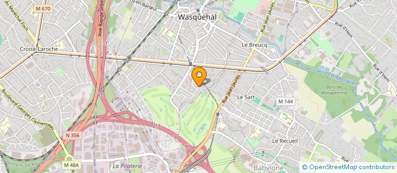 localisation de l'entreprise MONSIEUR HAMZA EL AMMARI  WASQUEHAL