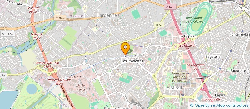 localisation de l'entreprise MONSIEUR HAMZA EL AMMARY  TOULOUSE