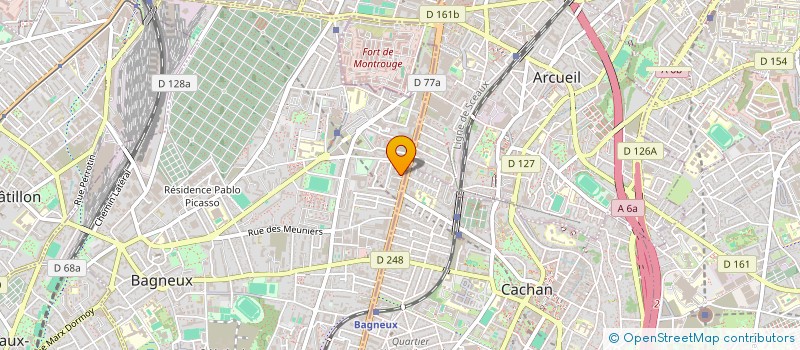 localisation de l'entreprise MONSIEUR HAMZA EL BOUAMI à BAGNEUX