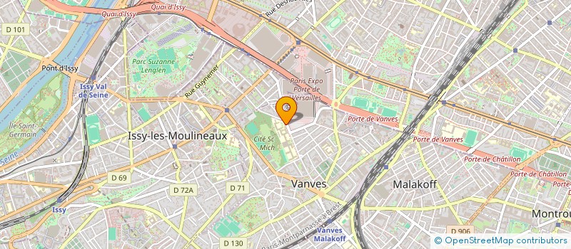 localisation de l'entreprise MONSIEUR HAMZA EL GHORACHI MOKHTARI  VANVES