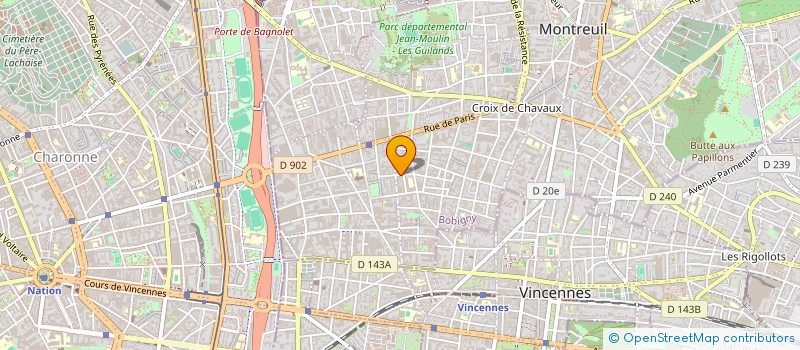 localisation de l'entreprise MONSIEUR HAMZA EL HAGRY à MONTREUIL