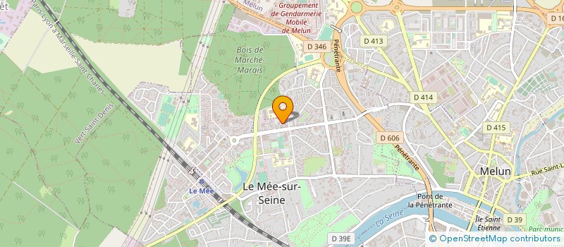 localisation de l'entreprise MONSIEUR HAMZA EL HIYANI  LE MEE-SUR-SEINE