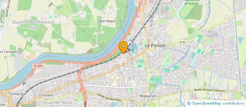 localisation de l'entreprise MONSIEUR HAMZA EL KADDOURI  LE PONTET