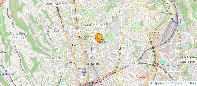localisation de l'entreprise MONSIEUR HAMZA EL MANAR LAALAMI à NICE